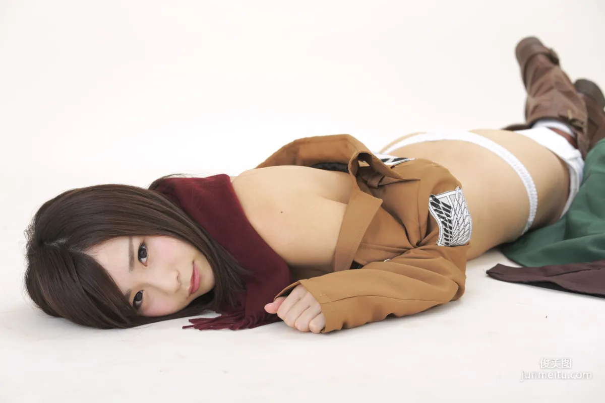 Megumi Aisaka, Bakemonogatari Shinobu Oshino & Attack on Titan Mikasa Ackerman [Fiction of D] Photo Set photo 95