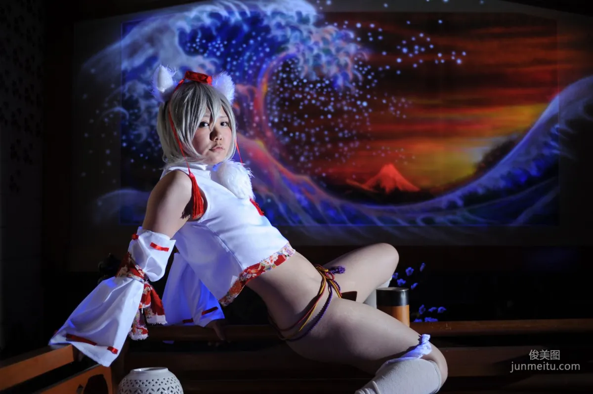 兎丘なこ《Touhou Project》Cirno+Inubashiri Momiji [Black★pumpkin] 寫真集 69