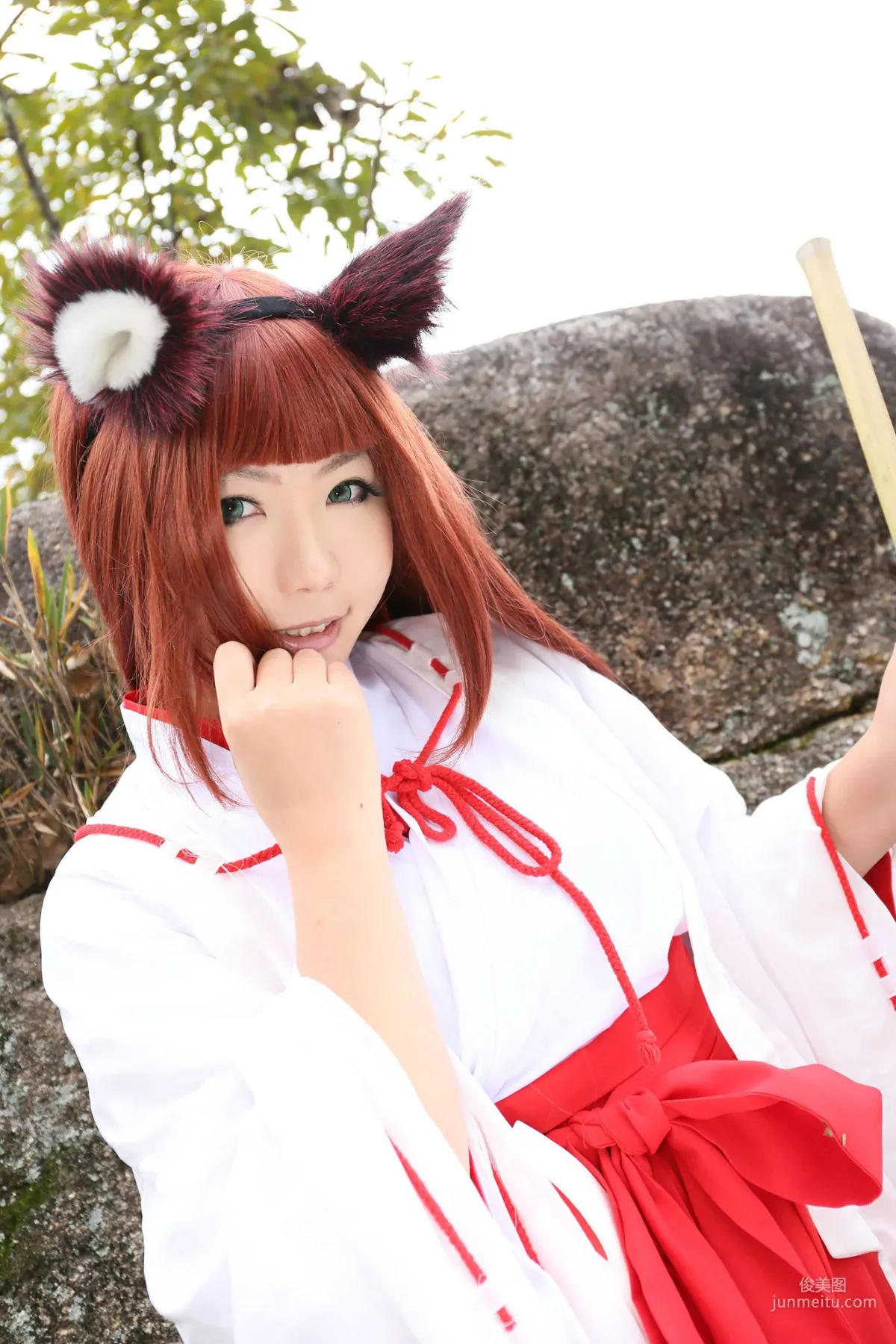 Higurashi Rin [Fox Club 2nd Generation Miko [Higurashi Kikaku] Photo Set photo 32