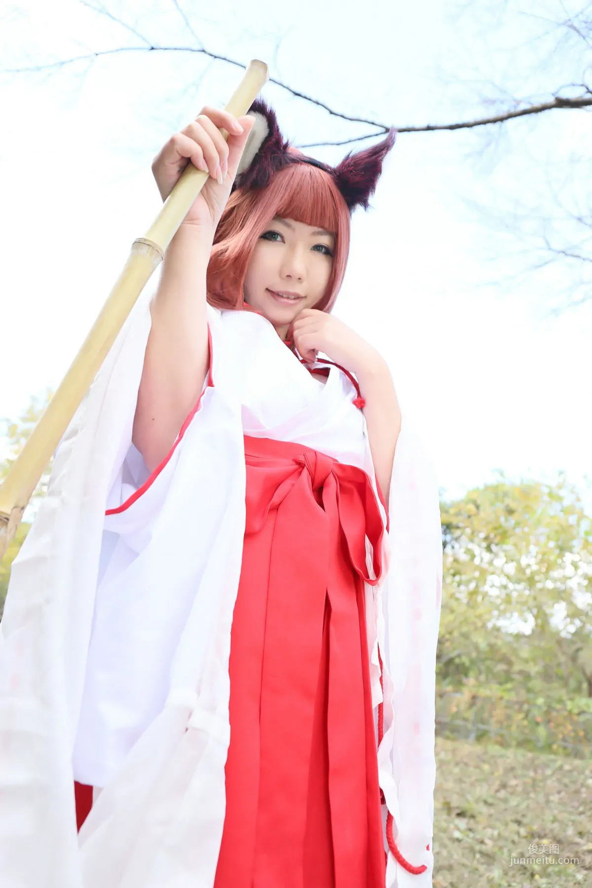 Higurashi Rin [Fox Club 2nd Generation Miko [Higurashi Kikaku] Photo Set photo 24