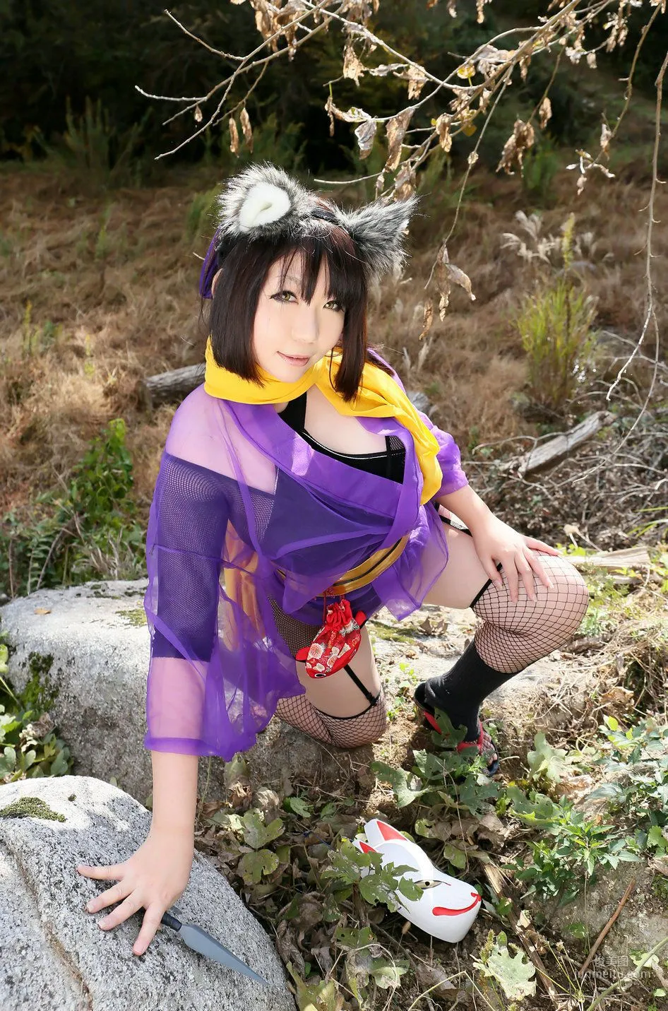 Higurashi Rin [Kitsune Fox Club 1st Generation] Female Ninja [Higurashi Project] Photo Set photo 11