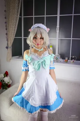 坂口みほの (坂口美穗乃) 《東方Project》十六夜咲夜  [SEVEN DOLLS] 寫真集