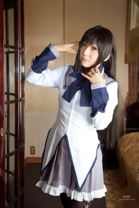 華群みさき(Hanamura Misaki) 《魔法少女まどか☆マギカ》Akemi Homura(暁美ほむら)  [HONEY BUNNY] 寫真集