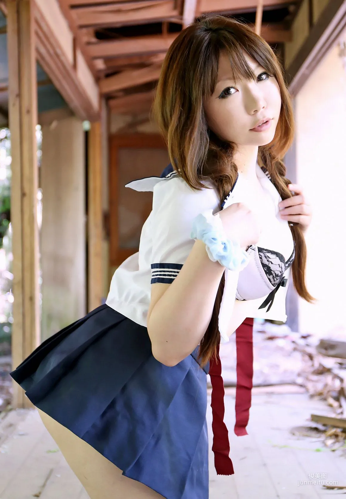 Higurashi Rin & Higurashi Ran [Sailor Osanpo -Shukketsu Dai Service] [Cosplay Collection] Photo Set photo 28