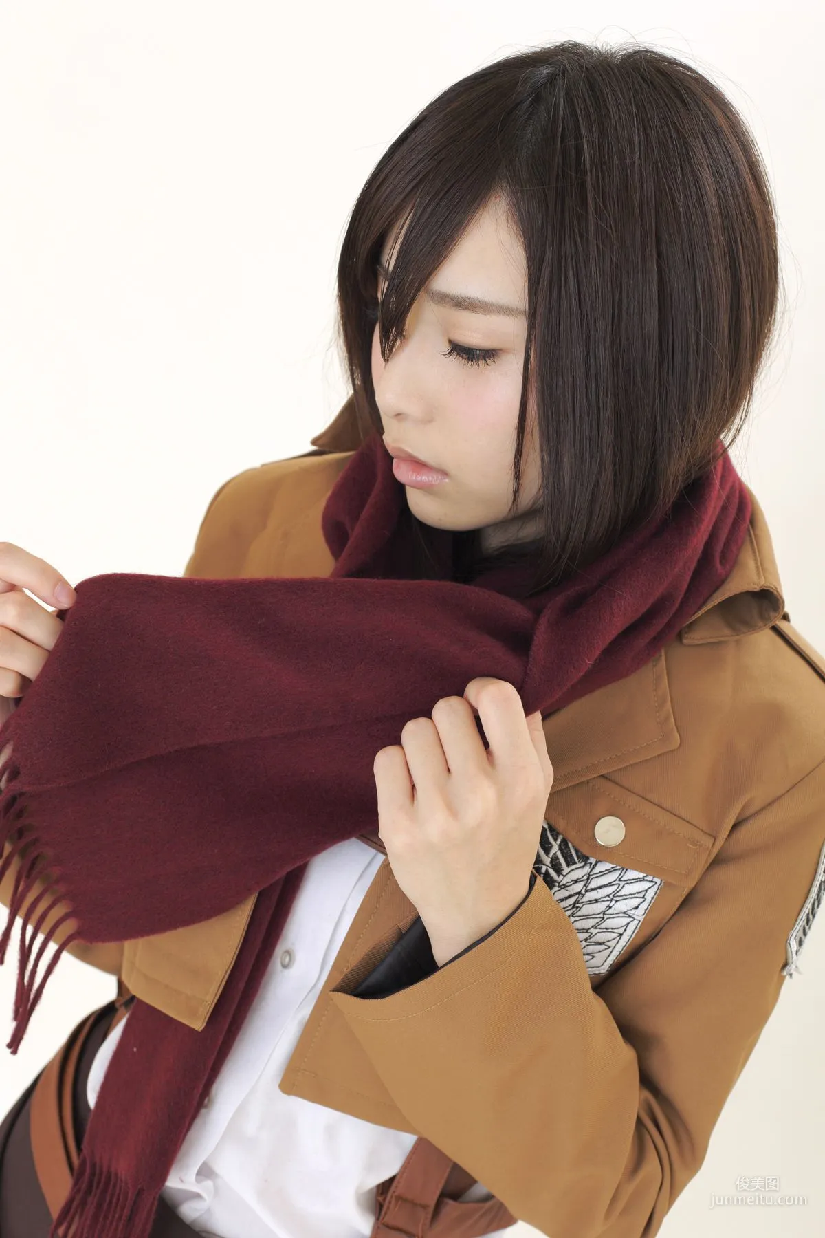 Megumi Aisaka, Bakemonogatari Shinobu Oshino & Attack on Titan Mikasa Ackerman [Fiction of D] Photo Set photo 60