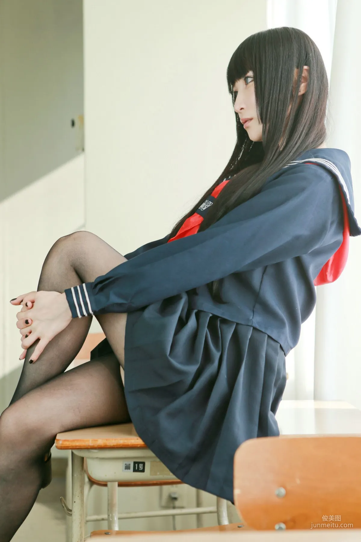 LeChat (Rusha) School Girl [Dancing Cat Human] Photo Set photo 9