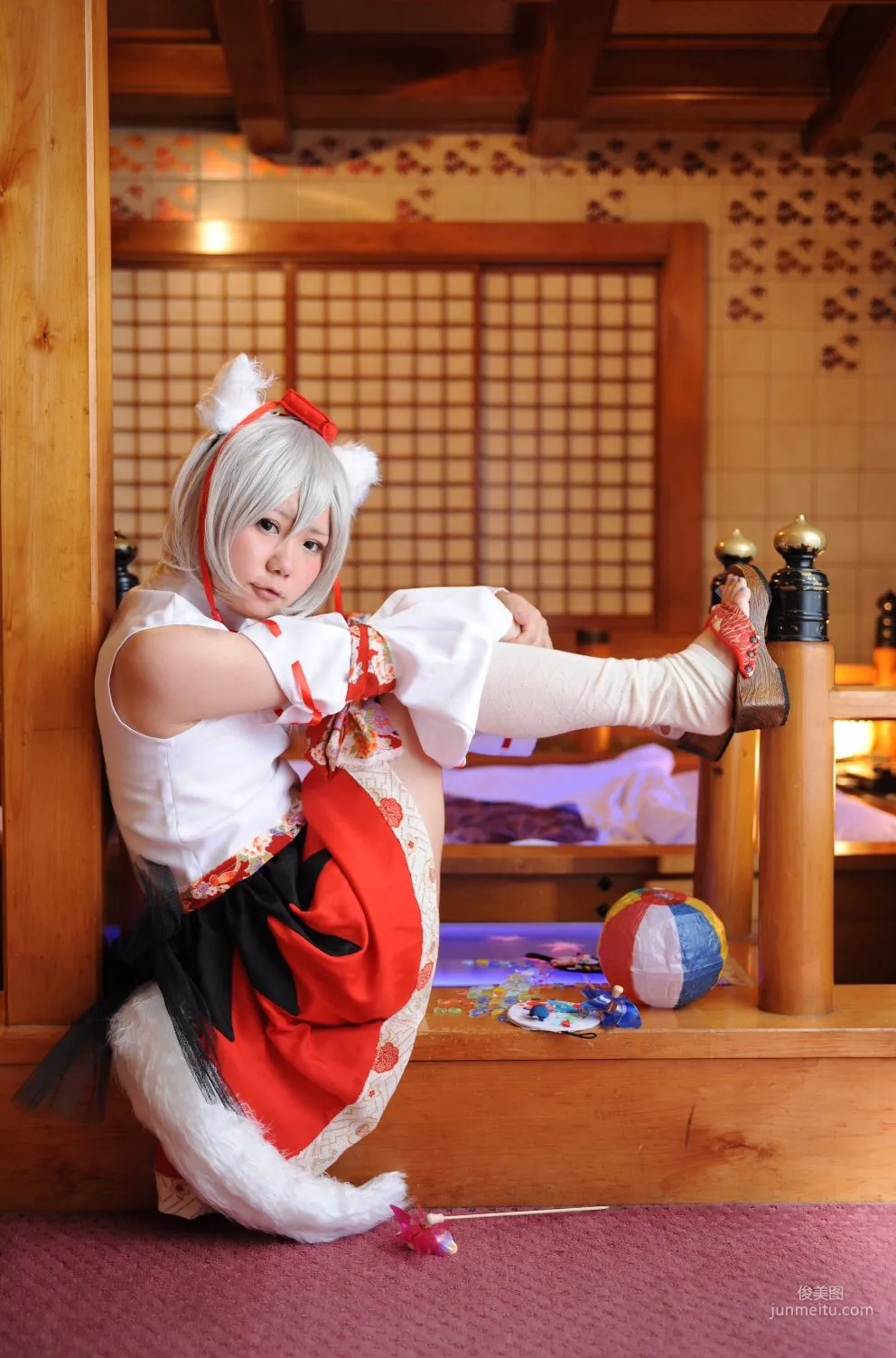 兎丘なこ《Touhou Project》Cirno+Inubashiri Momiji [Black★pumpkin] 寫真集 46