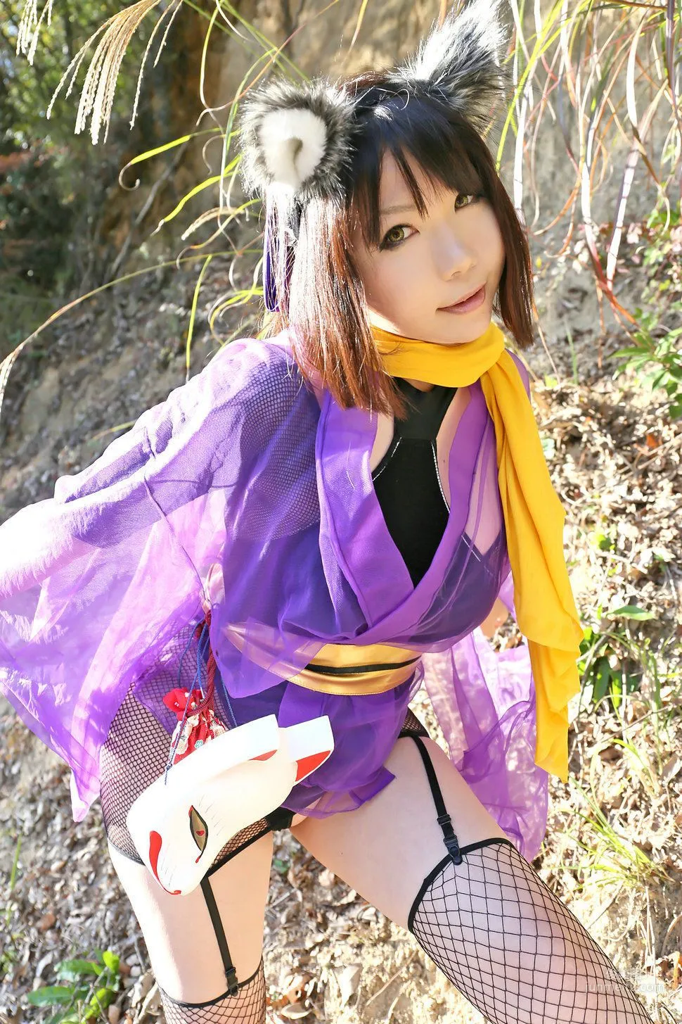 Higurashi Rin [Kitsune Fox Club 1st Generation] Female Ninja [Higurashi Project] Photo Set photo 30