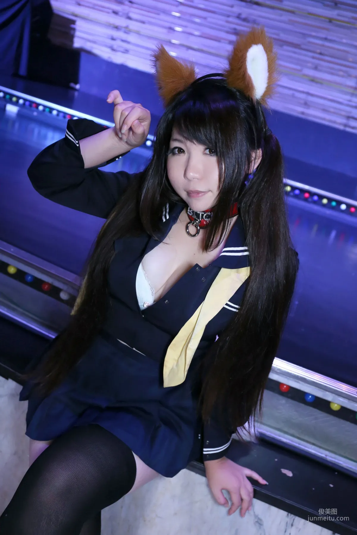 Higurashi Rin and Higurashi Ran, [Fox Club 2nd Generation School Girl] [Cosplay Collection] Photo Set photo 110