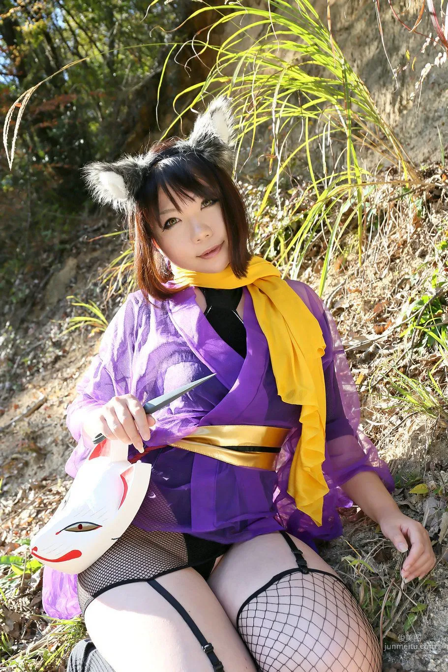 Higurashi Rin [Kitsune Fox Club 1st Generation] Female Ninja [Higurashi Project] Photo Set photo 34