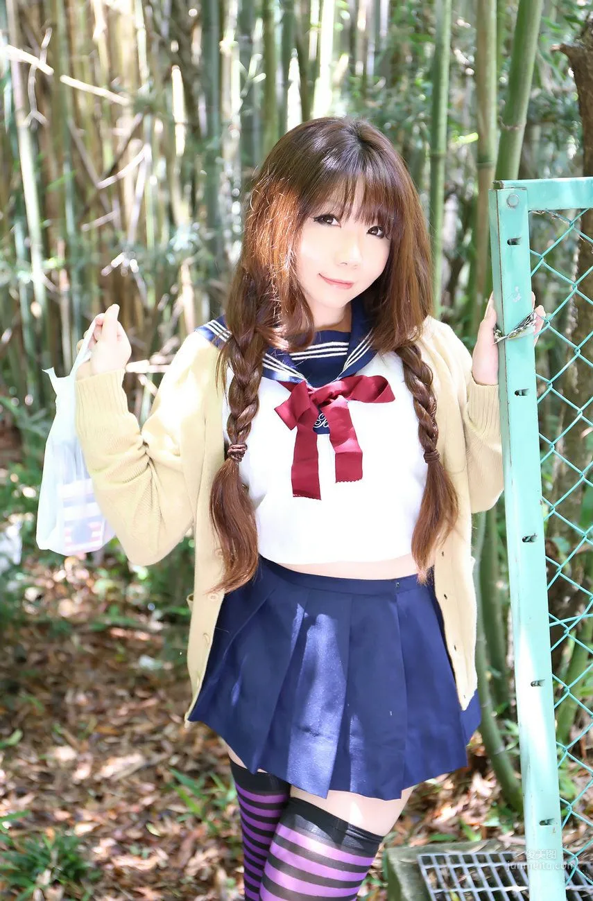 Higurashi Rin & Higurashi Ran [Sailor Osanpo -Shukketsu Dai Service] [Cosplay Collection] Photo Set photo 14