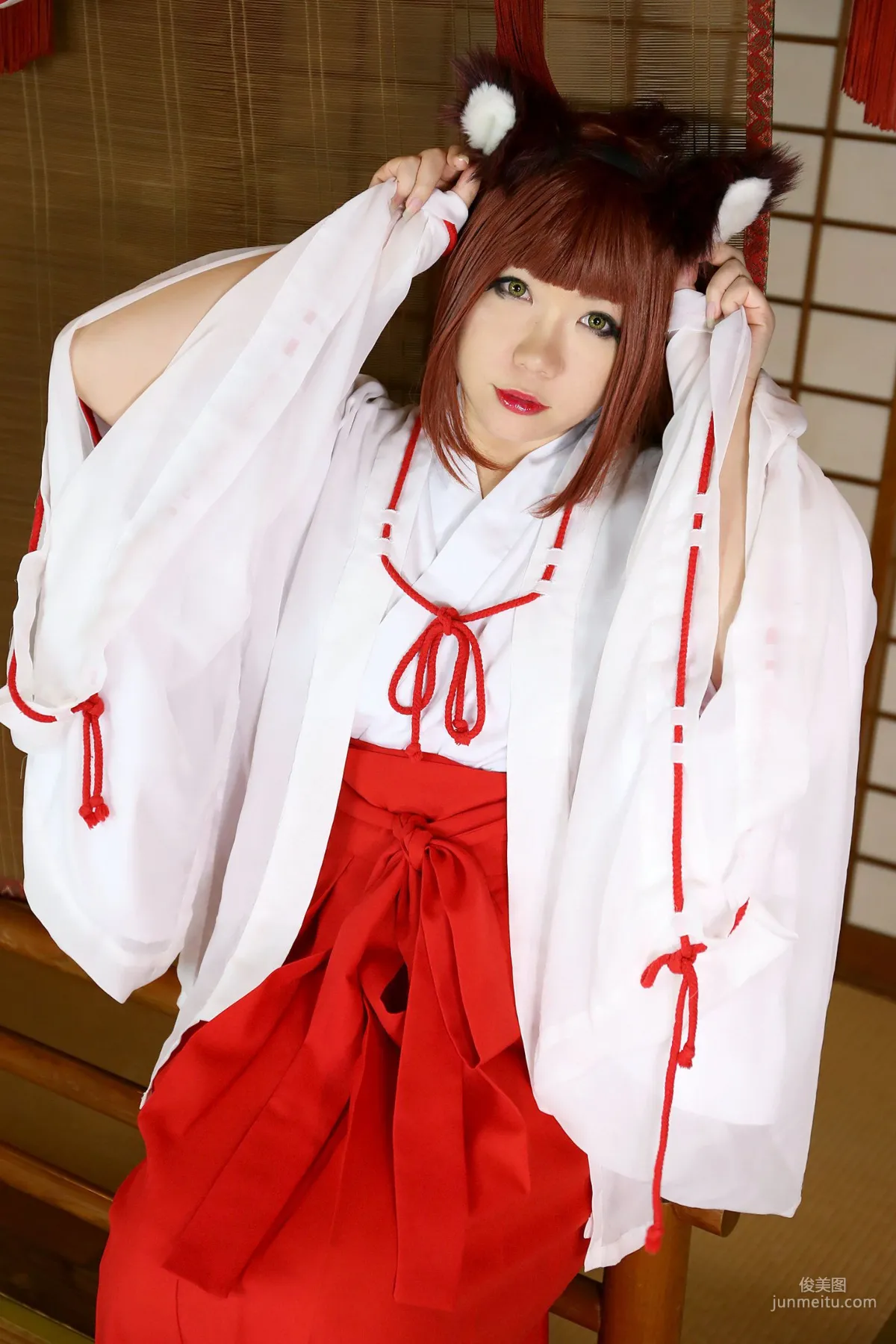 Higurashi Rin [Fox Club 2nd Generation Miko [Higurashi Kikaku] Photo Set photo 86