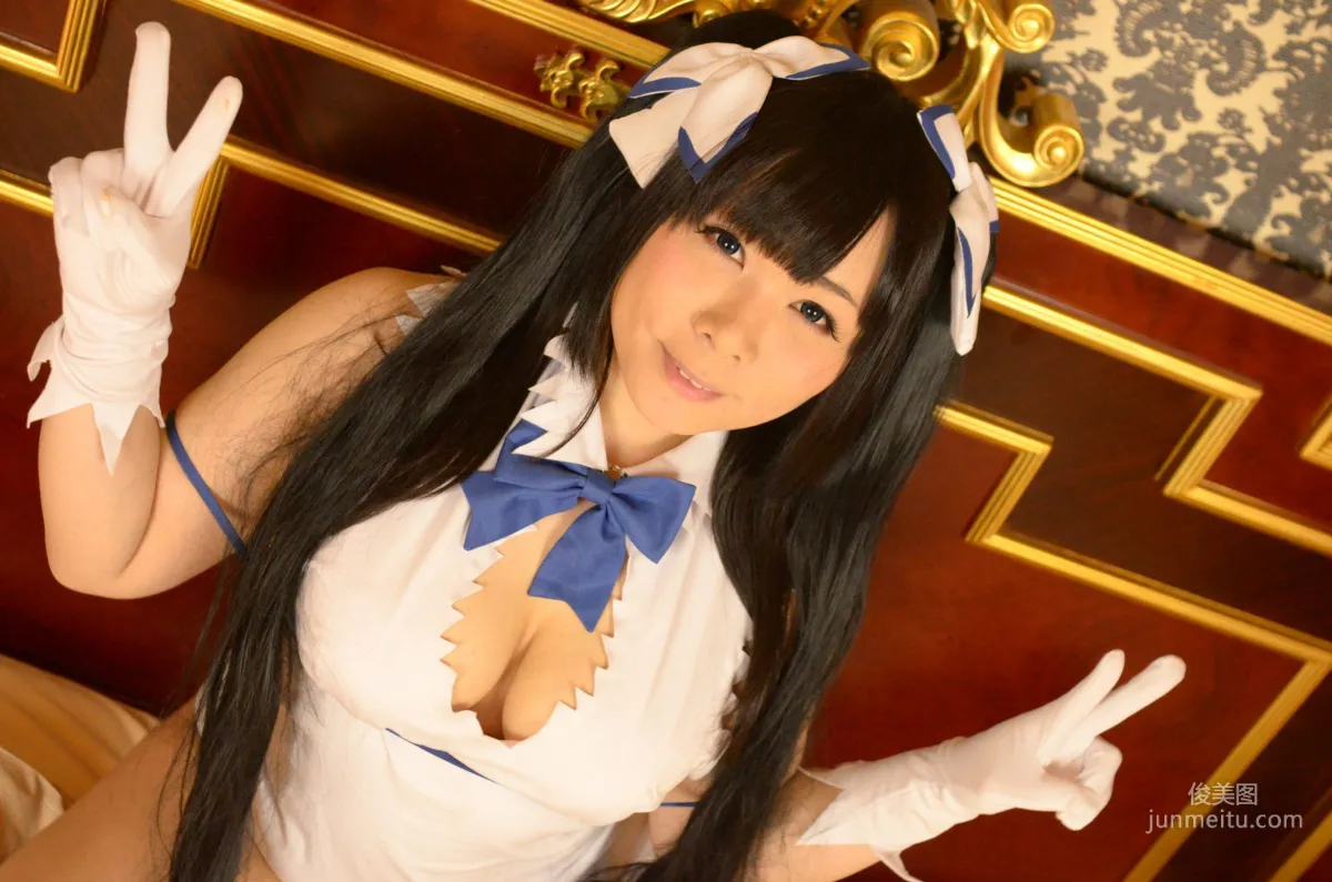 Yui Okada, Is It Wrong to Try to Pick Up Girls in a Dungeon, Hestia, [Cosplay Collection] Photo Set photo 76