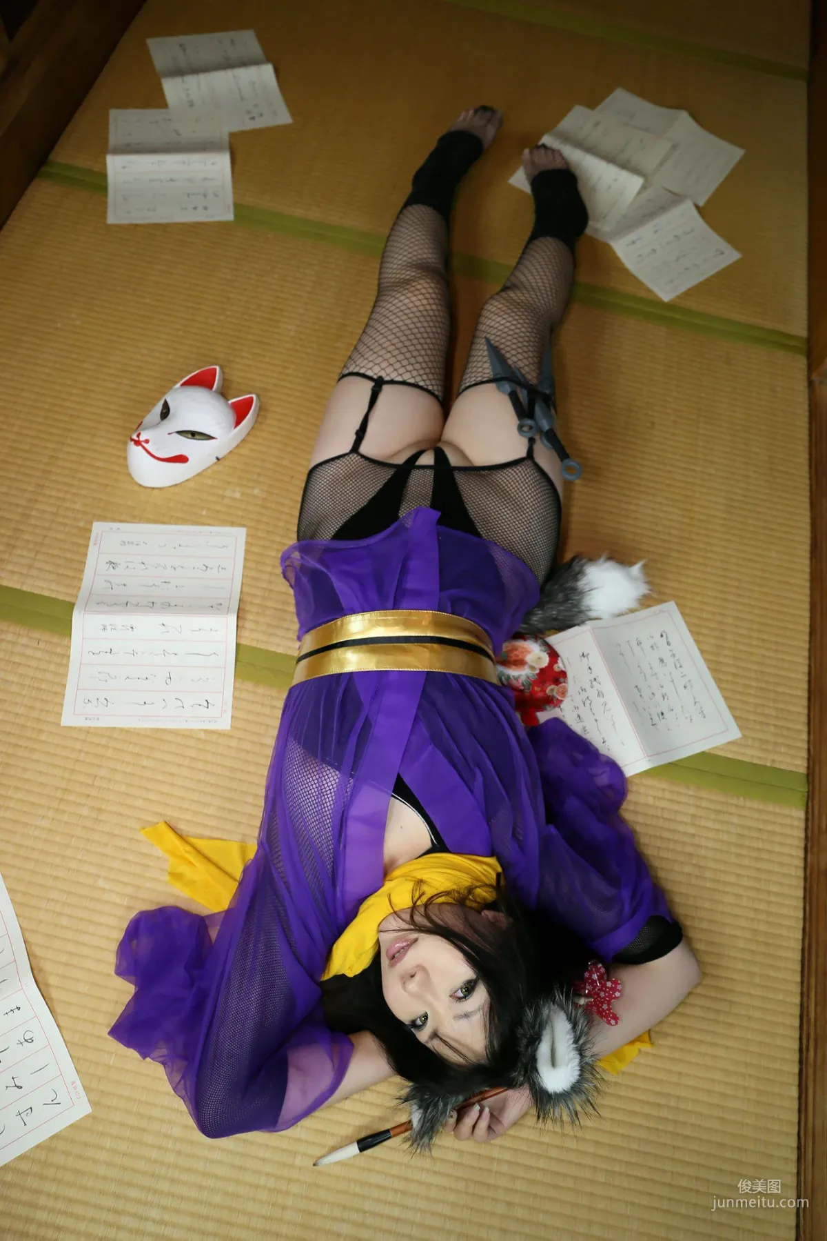 Higurashi Rin [Kitsune Fox Club 1st Generation] Female Ninja [Higurashi Project] Photo Set photo 98