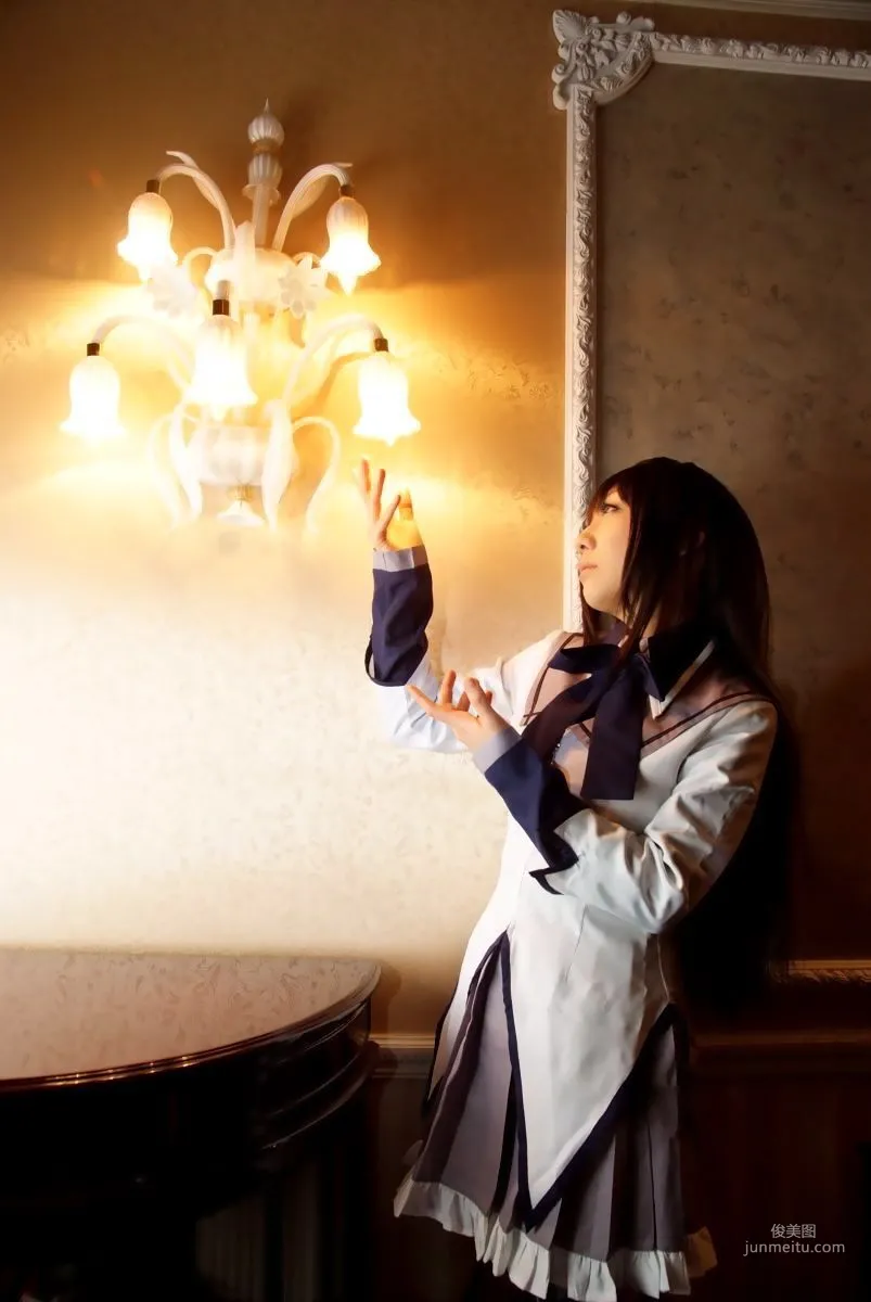 Misaki Hanamura Puella Magi Madoka Magica Akemi Homura [HONEY BUNNY] Photo Set photo 13