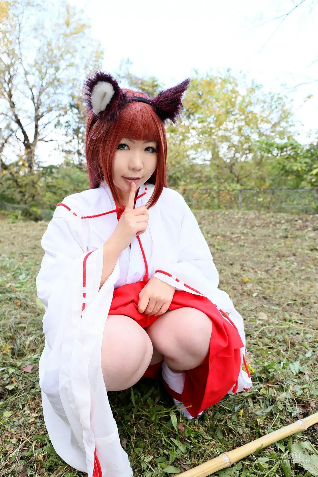 Higurashi Rin [Fox Club 2nd Generation Miko [Higurashi Kikaku] Photo Set photo 27