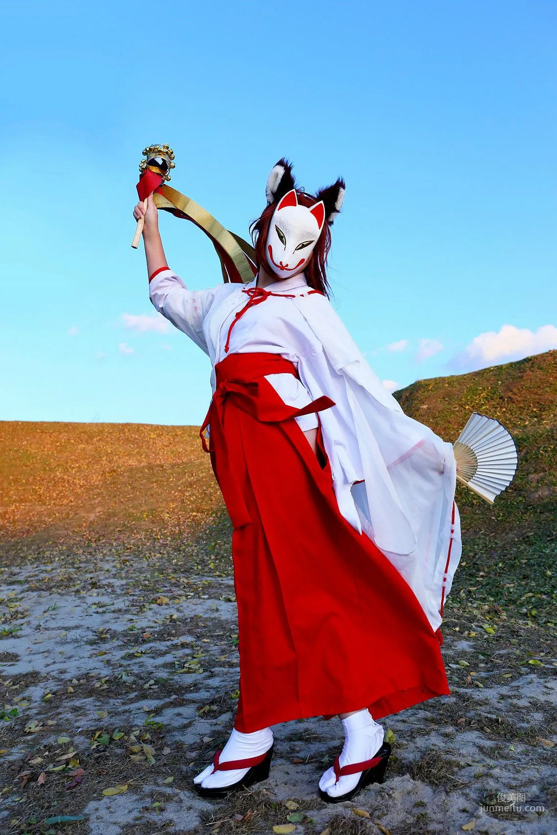 Higurashi Rin [Fox Club 2nd Generation Miko [Higurashi Kikaku] Photo Set photo 7