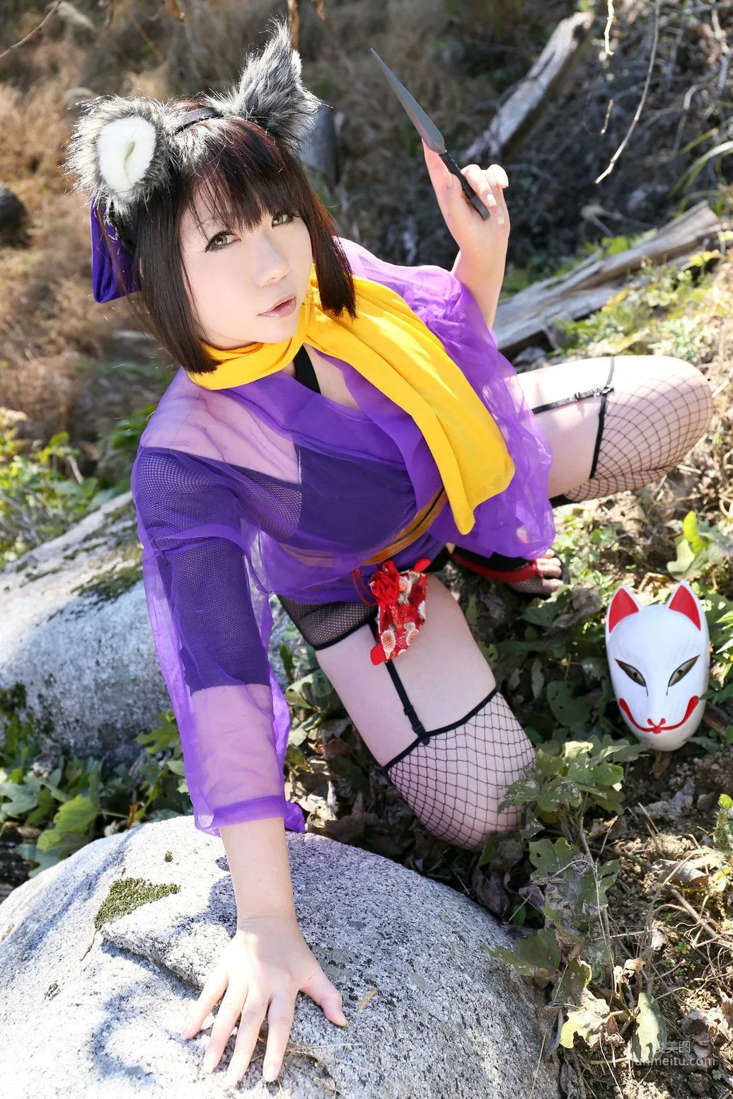 Higurashi Rin [Kitsune Fox Club 1st Generation] Female Ninja [Higurashi Project] Photo Set photo 15