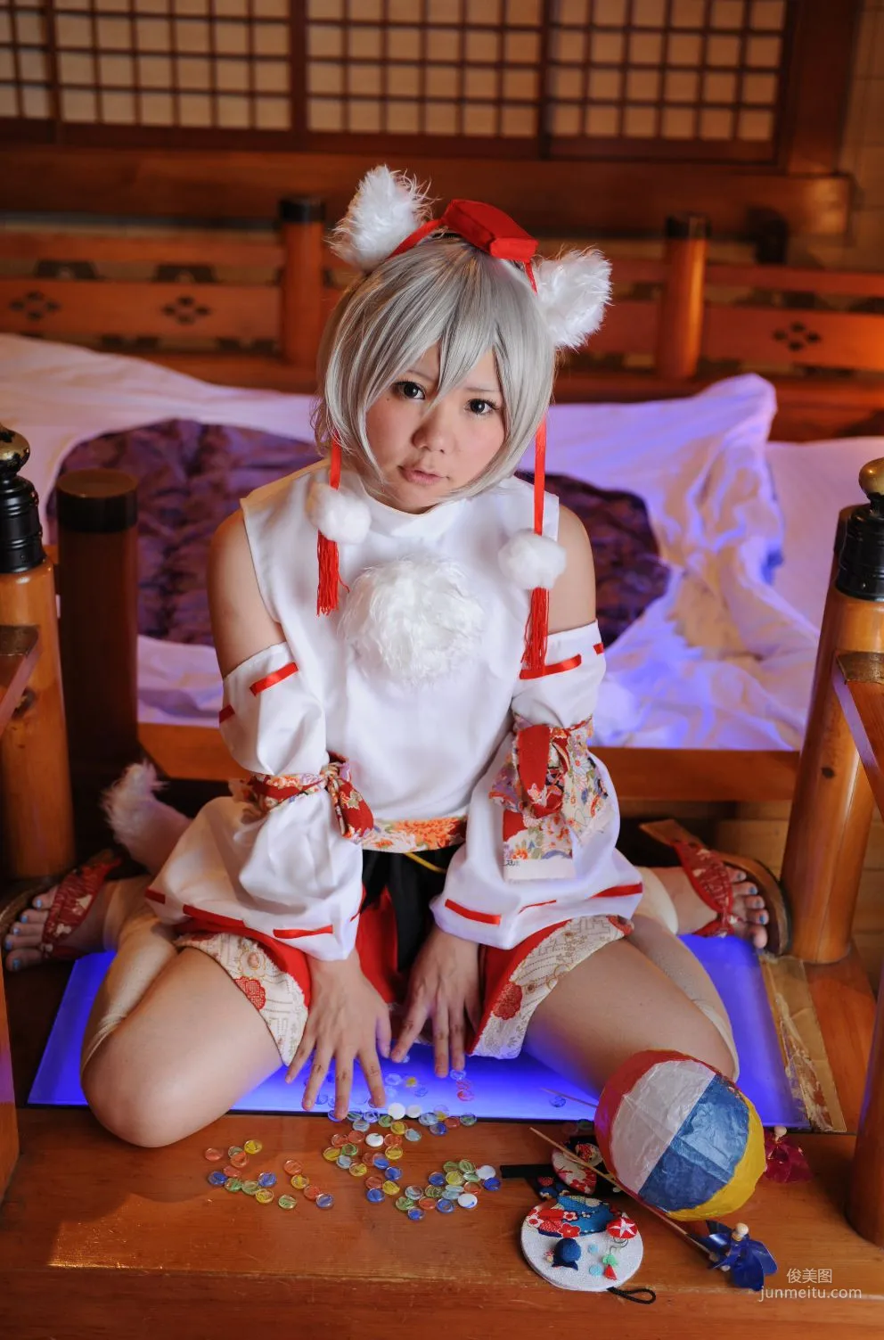 兎丘なこ《Touhou Project》Cirno+Inubashiri Momiji [Black★pumpkin] 寫真集 38