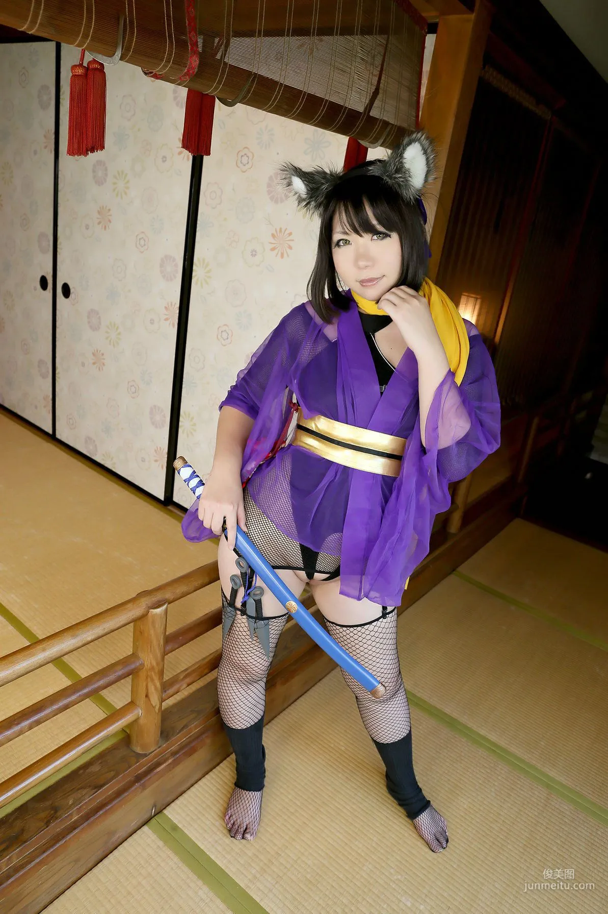 Higurashi Rin [Kitsune Fox Club 1st Generation] Female Ninja [Higurashi Project] Photo Set photo 83