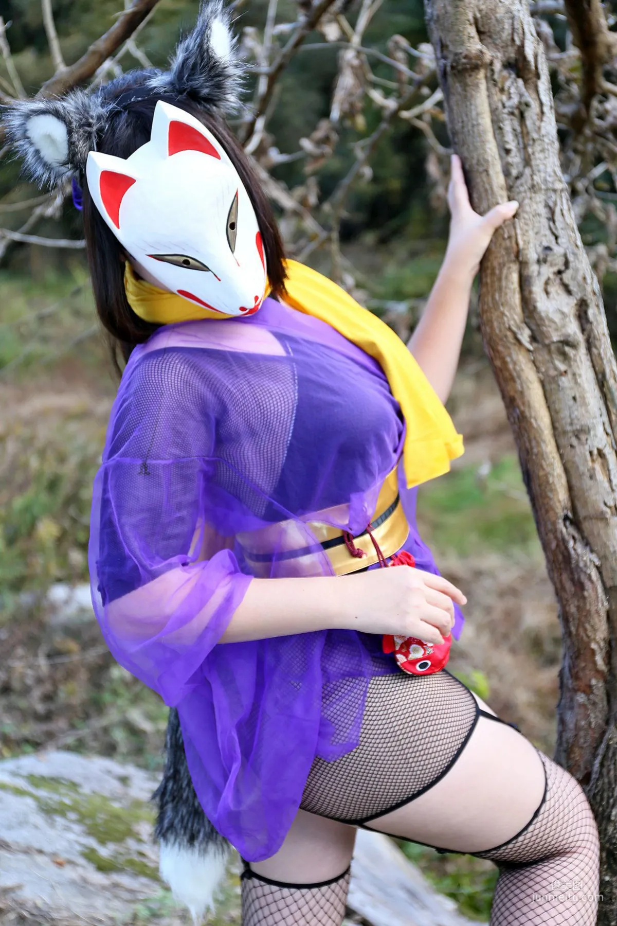 Higurashi Rin [Kitsune Fox Club 1st Generation] Female Ninja [Higurashi Project] Photo Set photo 2