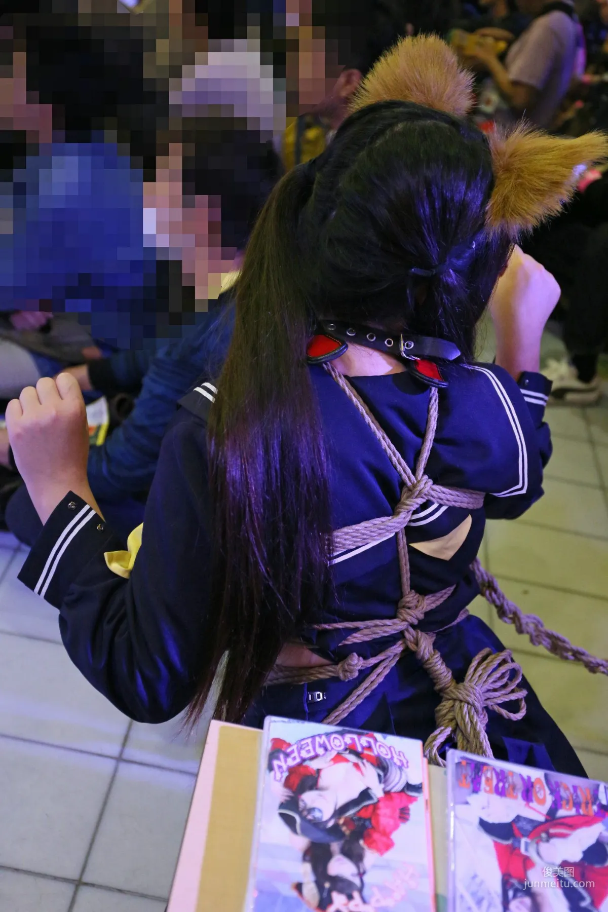 Higurashi Rin and Higurashi Ran, [Fox Club 2nd Generation School Girl] [Cosplay Collection] Photo Set photo 39