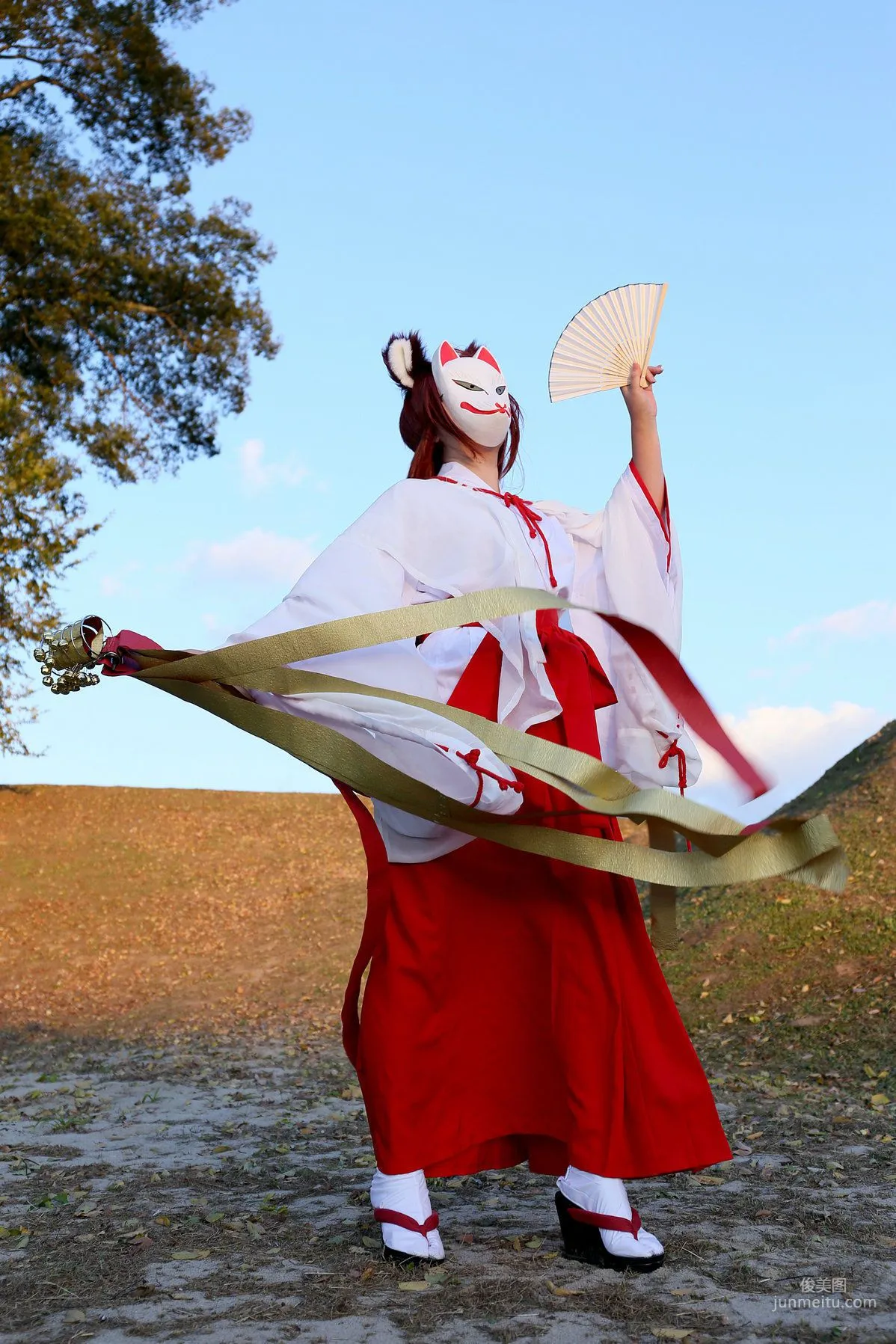 Higurashi Rin [Fox Club 2nd Generation Miko [Higurashi Kikaku] Photo Set photo 2