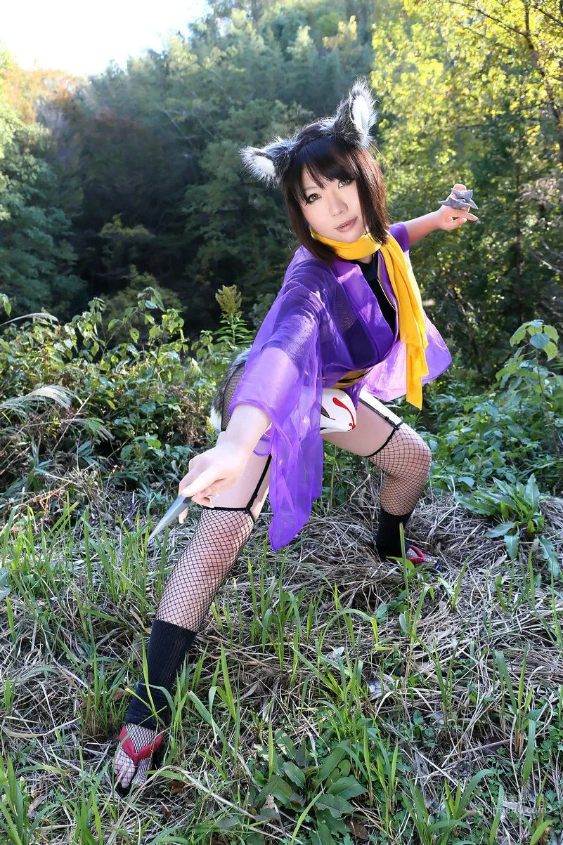 Higurashi Rin [Kitsune Fox Club 1st Generation] Female Ninja [Higurashi Project] Photo Set photo 25