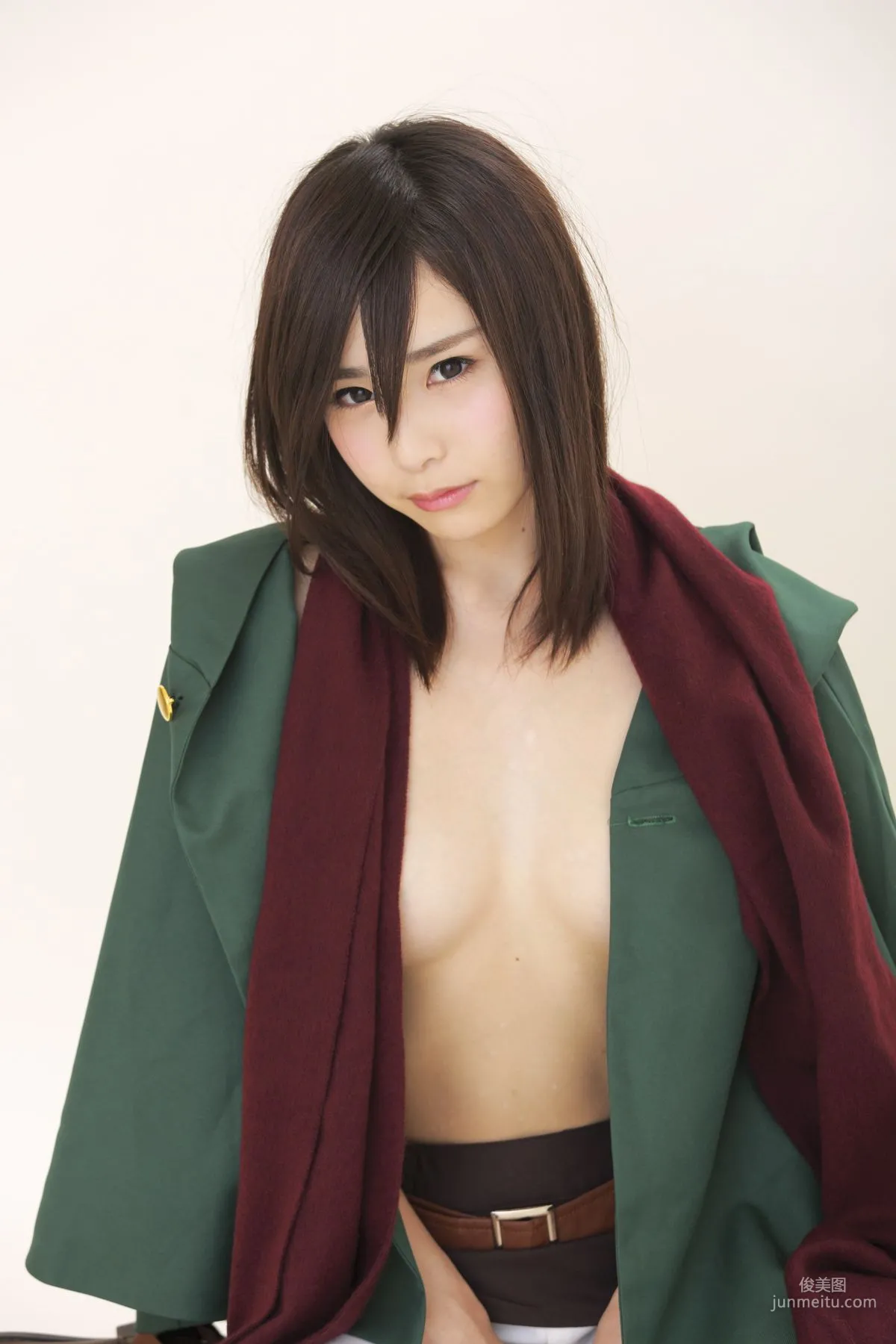 Megumi Aisaka, Bakemonogatari Shinobu Oshino & Attack on Titan Mikasa Ackerman [Fiction of D] Photo Set photo 88