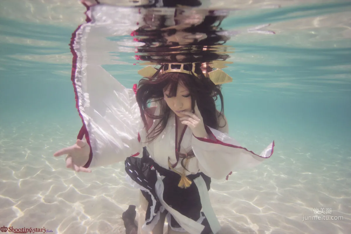 Saku 《Kantai Collection》 Kongou [Shooting Star's] Photo Set photo 42