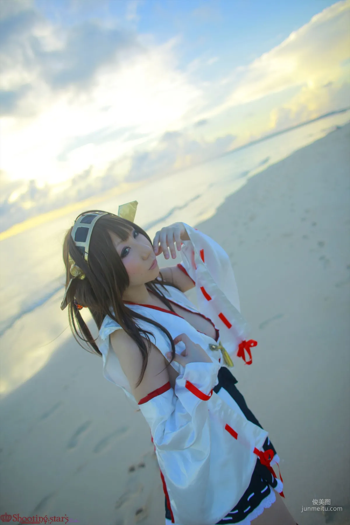 Saku 《Kantai Collection》 Kongou [Shooting Star's] Photo Set photo 4