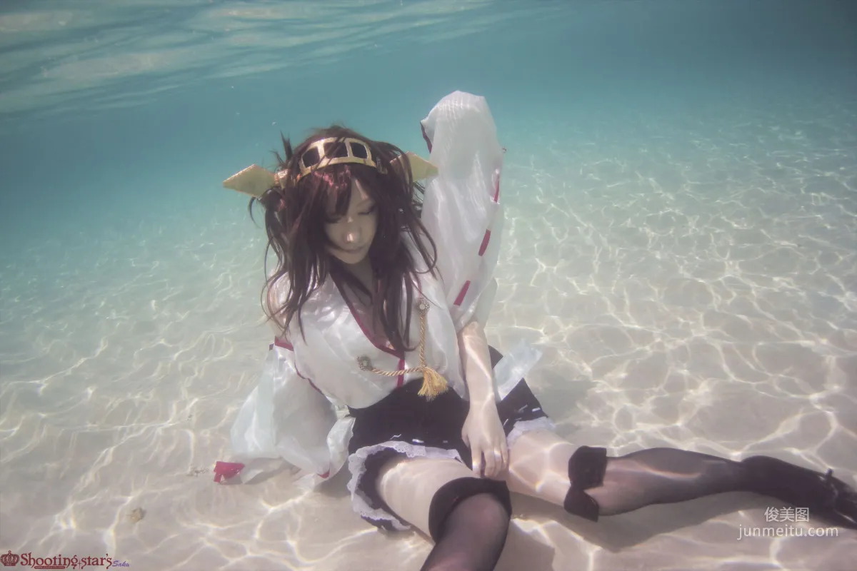 Saku 《Kantai Collection》 Kongou [Shooting Star's] Photo Set photo 28