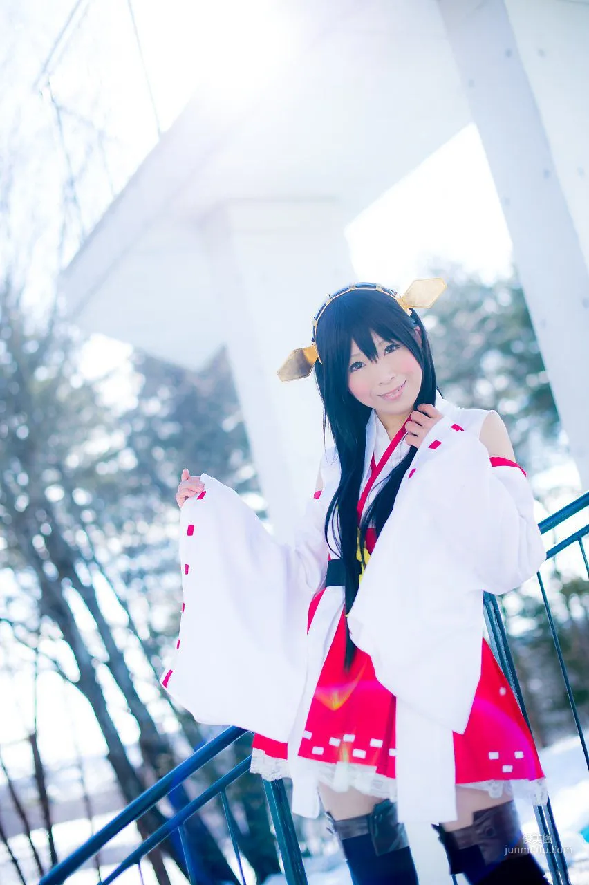 真白ゆき (Mashiro Yuki) 《Kantai Collection》Haruna 寫真集 62