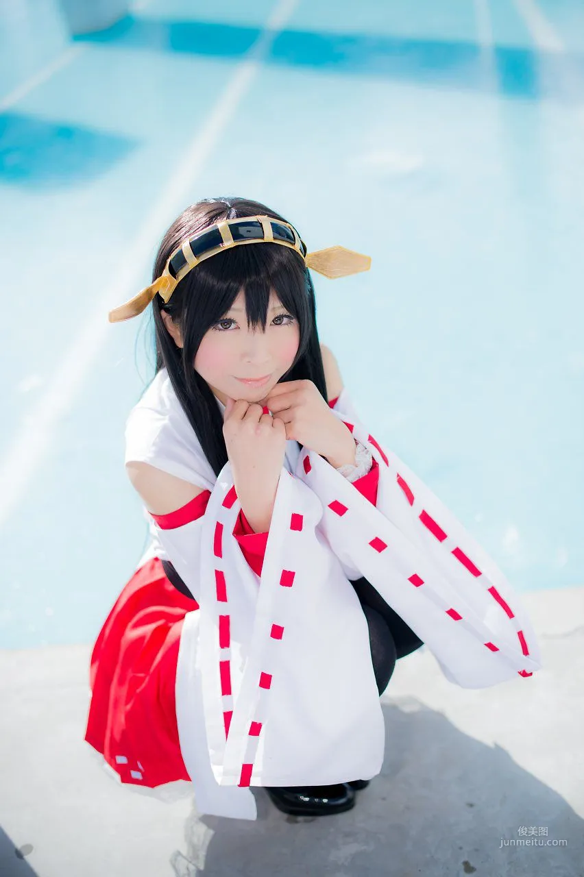 真白ゆき (Mashiro Yuki) 《Kantai Collection》Haruna 写真集100