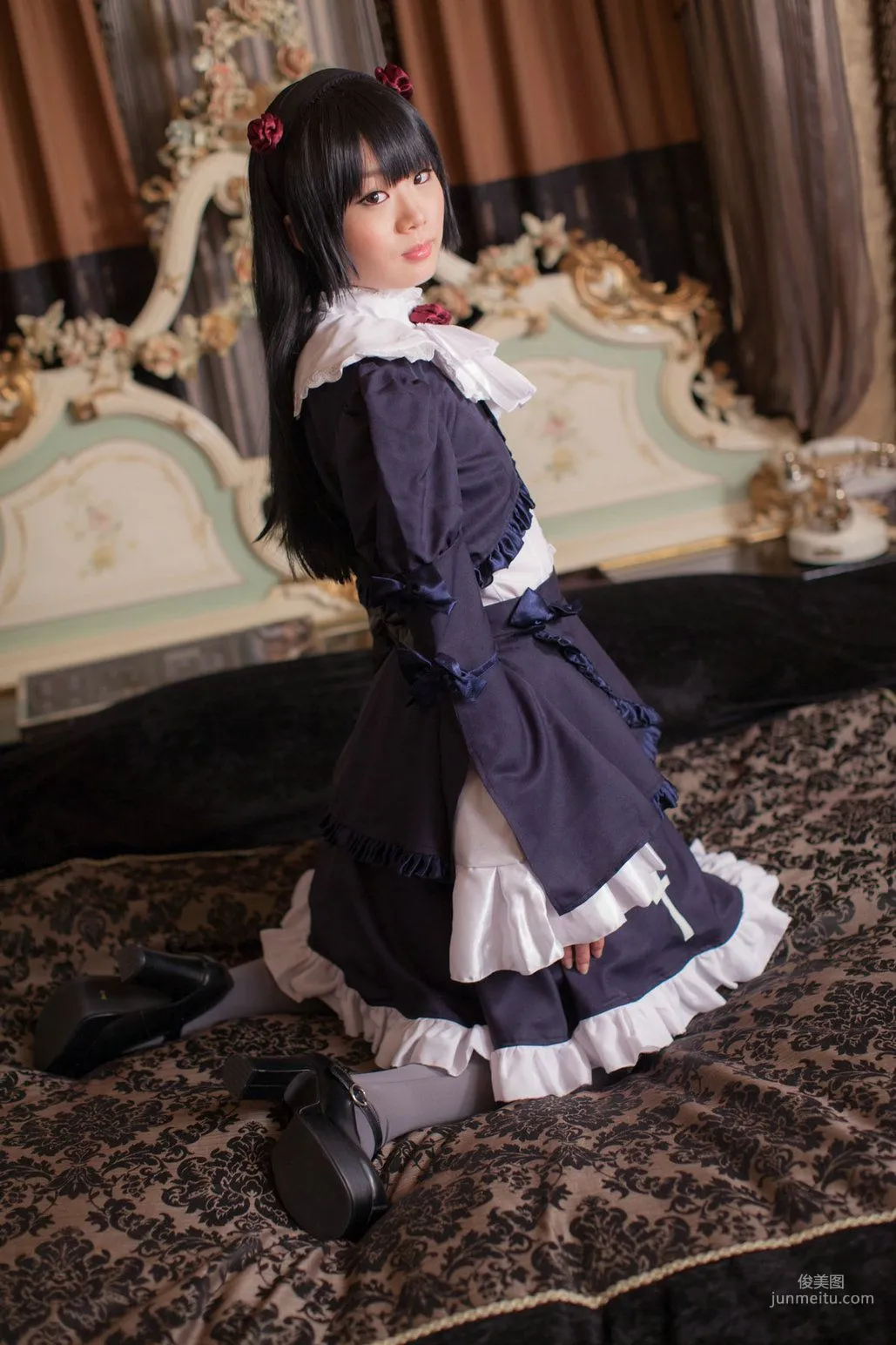Sakura Kurumi, My Little Sister Can't Be This Cute Kuroneko (Black Cat) [@factory] Photo Set photo 17