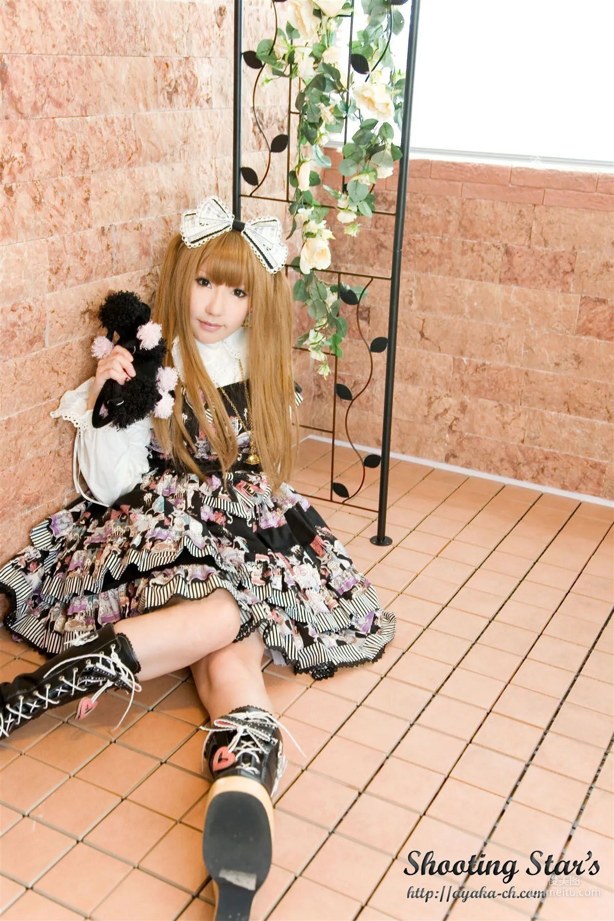サク (Saku) 《Gothic Lolita(ゴスロリ)》 [Sakuyabime] 写真集58