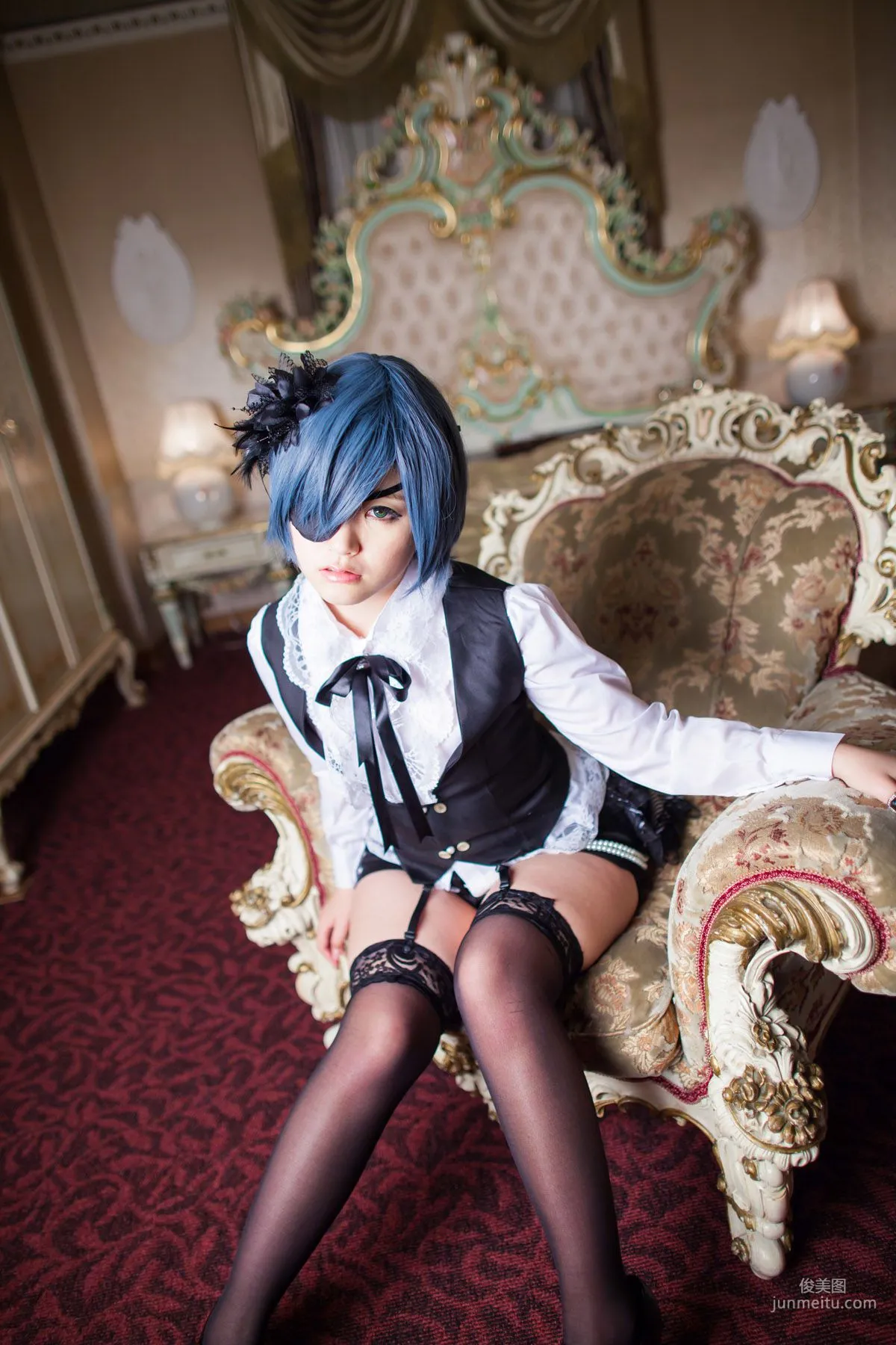 Tsuna Kimura, Kuroshitsuji Ciel Phantomhive [Cosplay Collection] Photo Set photo 12