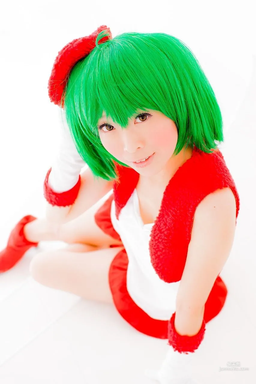 真白ゆき  コスプレ《Macros》Ranka Lee(Xmas ver.) 写真集89