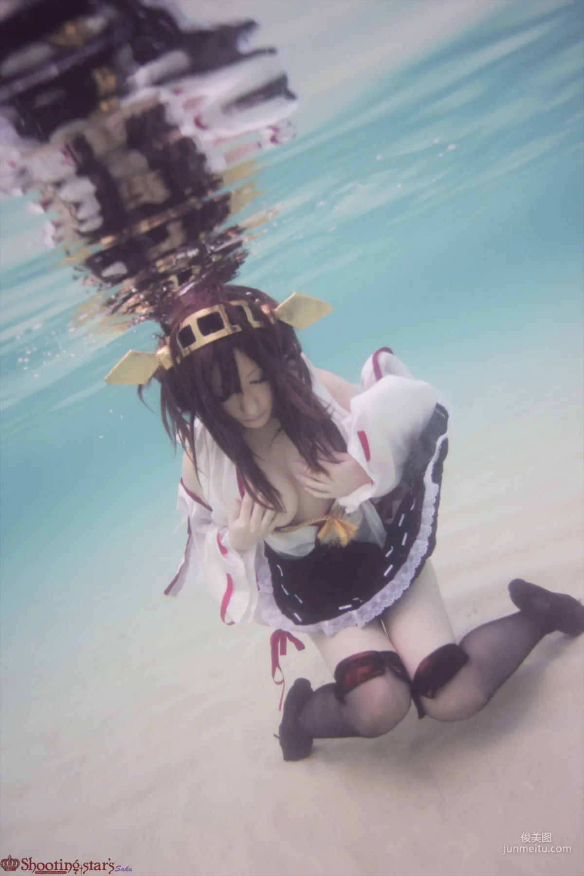 Saku 《Kantai Collection》 Kongou [Shooting Star's] Photo Set photo 26