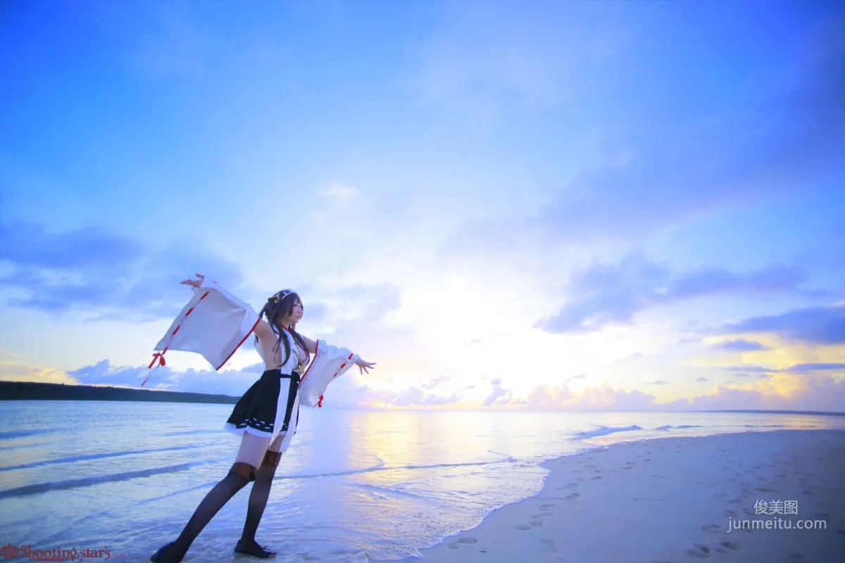 Saku 《Kantai Collection》 Kongou [Shooting Star's] Photo Set photo 9