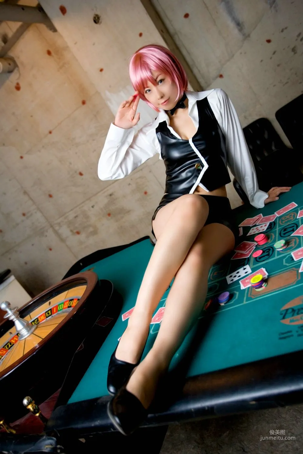 Minami Miki (Tachibana Minami), Casino Girl Rias Gremory 3Sets Photo Set photo 35