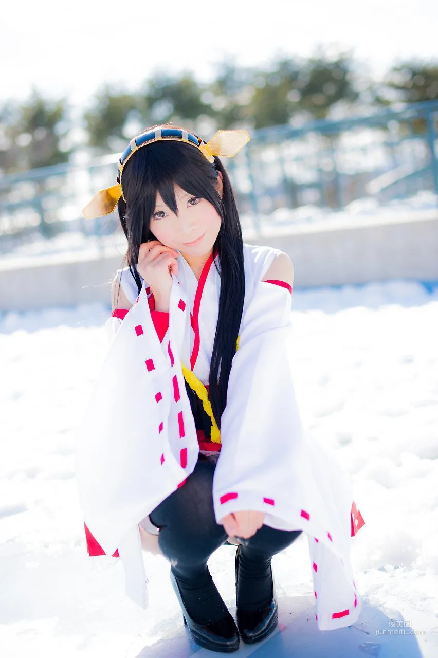 真白ゆき (Mashiro Yuki) 《Kantai Collection》Haruna 寫真集 34