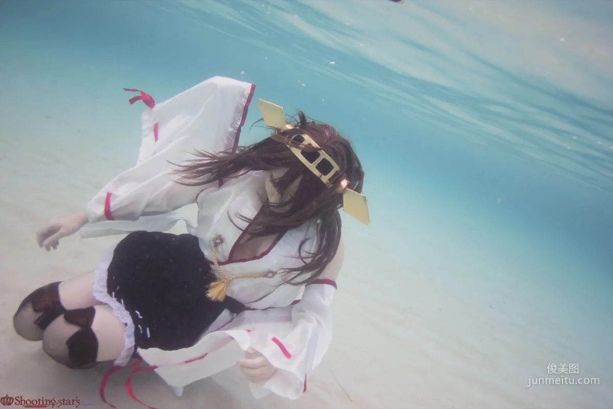 Saku 《Kantai Collection》 Kongou [Shooting Star's] Photo Set photo 31
