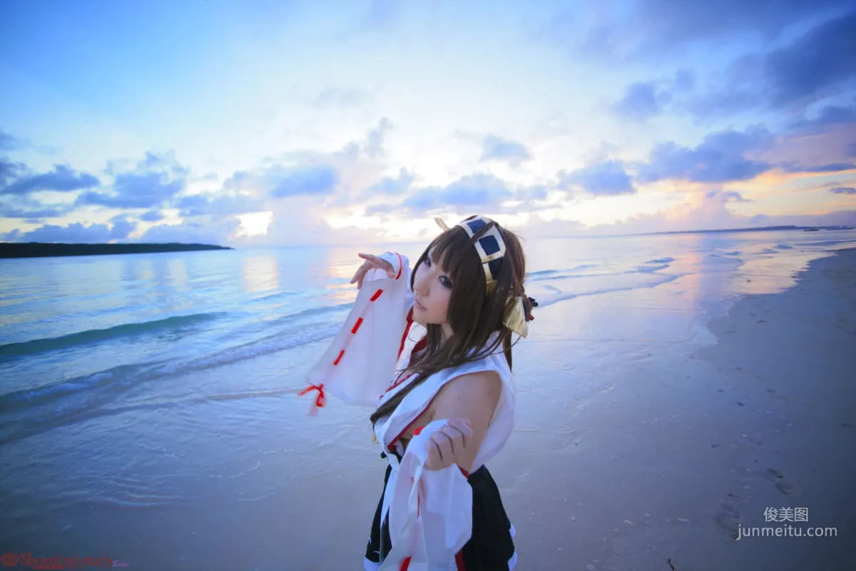Saku 《Kantai Collection》 Kongou [Shooting Star's] Photo Set photo 14
