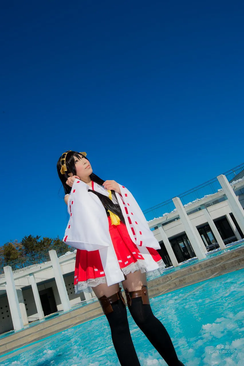 真白ゆき (Mashiro Yuki) 《Kantai Collection》Haruna 寫真集 13