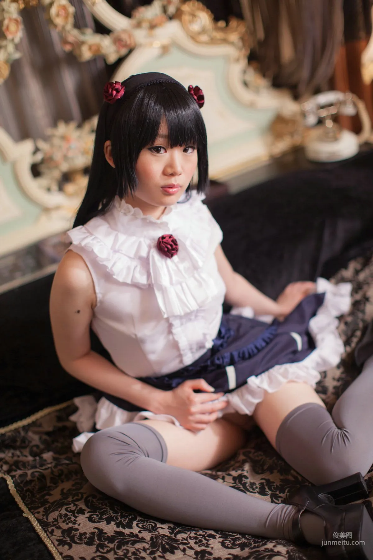 Sakura Kurumi, My Little Sister Can't Be This Cute Kuroneko (Black Cat) [@factory] Photo Set photo 35