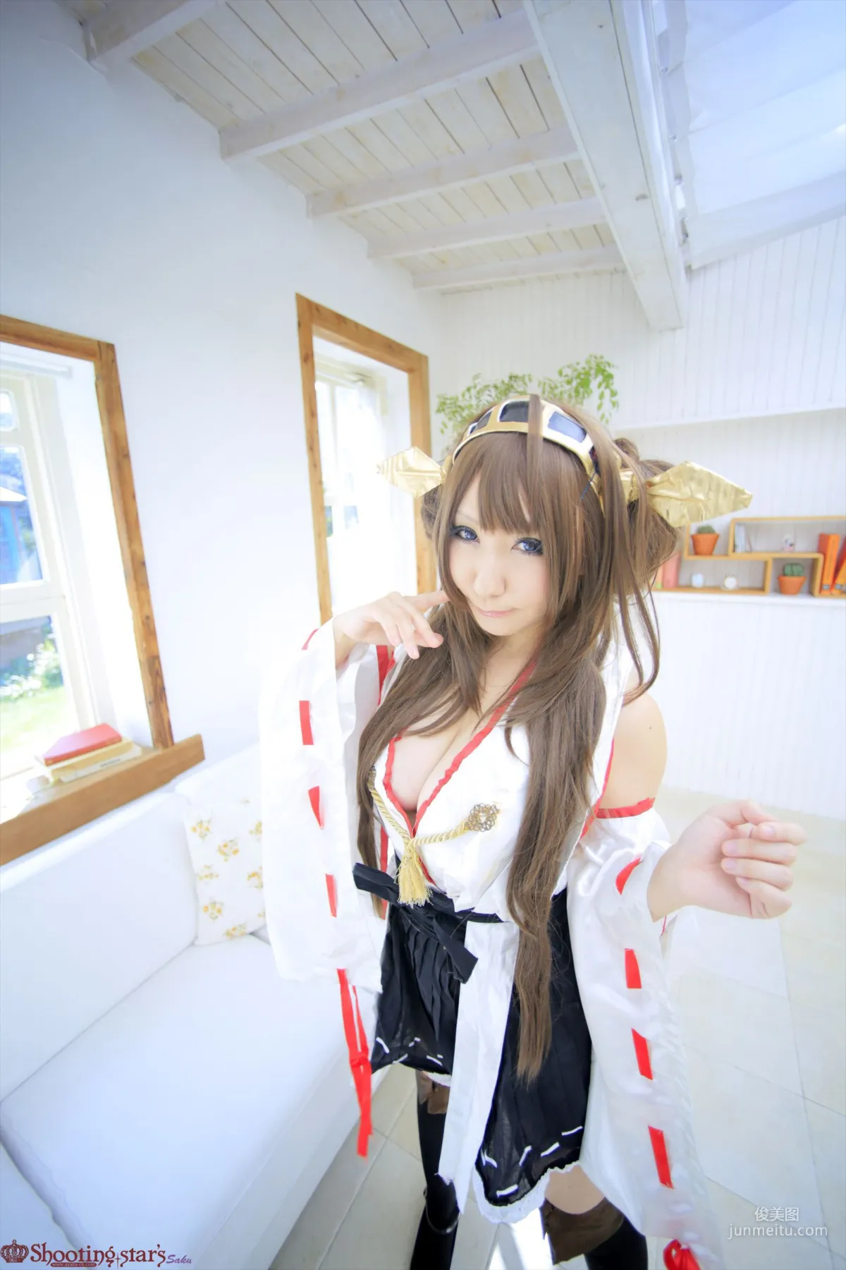 Saku 《Kantai Collection》 Kongou [Shooting Star's] Photo Set photo 89