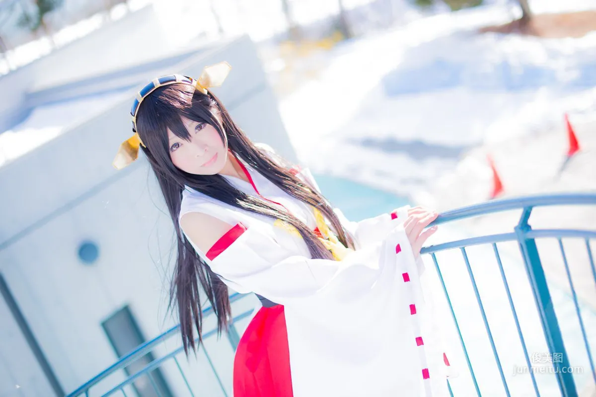 真白ゆき (Mashiro Yuki) 《Kantai Collection》Haruna 寫真集 36