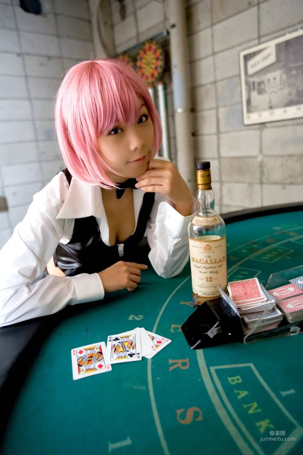 Minami Miki (Tachibana Minami), Casino Girl Rias Gremory 3Sets Photo Set photo 29