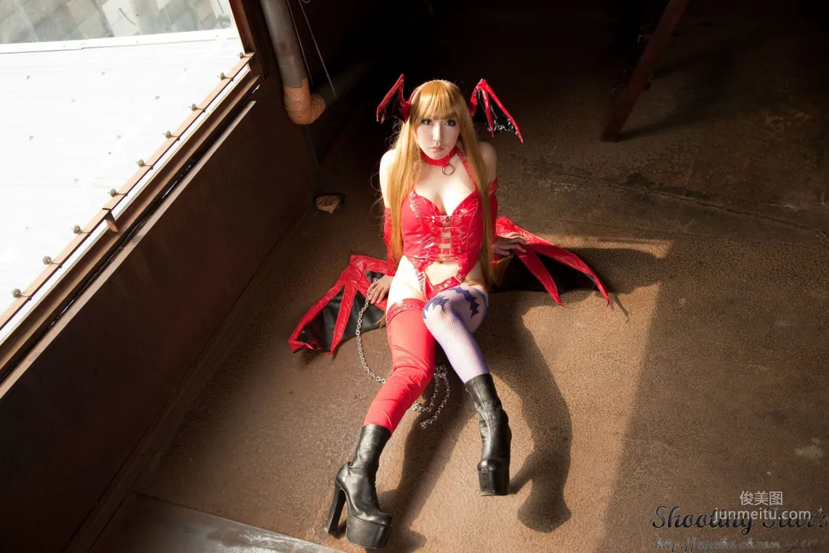 Saku Ayaka, Vampire Morrigan Aensland [Cosplay Collection] Photo Set photo 98